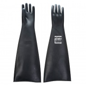 Portwest A803 Black Chemical Rubber Latex Gauntlets