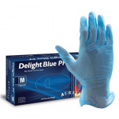 Aurelia Delight Blue PF Vinyl Gloves 38995-9