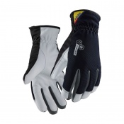 Blaklader Workwear 2811 Goatskin Leather Waterproof and Thermal Gloves (Dark Navy/White)