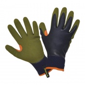 ClipGlove Warm 'n' Waterproof Men's Latex-Coated Winter Gardening Gloves