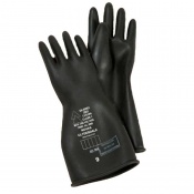 Clydesdale Black Latex Electrician's Gloves Class 1