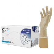 HandSafe GN65 Powder-Free Vinyl Clear Disposable Gloves (Pack of 100)