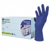 Hand Safe GN91 Stretch Powder-Free Blue Nitrile Examination Gloves (Pack of 200)