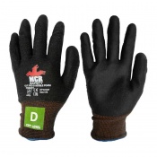 MCR Safety CT1014NF Nitrile Foam Kevlar Level 5 Cut Resistant Gloves