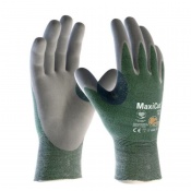 MaxiCut 34-450 Palm-Coated Cut Level B Grip Handling Gloves