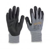 Microlin Cooper TEK 6000 Nitrile-Coated Level F Cut-Resistant Gloves