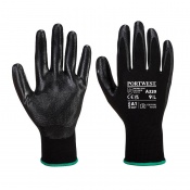 Portwest A320 Dexti-Grip Nitrile Foam Black Gloves (Pack of 24 Pairs)