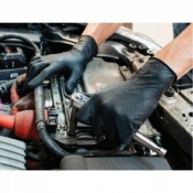 Polyco Finite Bodyguards Black Safety Gloves- Pack of 100 Gloves (50 Pairs) GL100