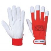 Portwest A250 Tergsus Leather Red Gloves