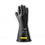 Ansell ActivArmr Rubber Latex Class 2 Electrical Gloves (Black)