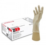 Shield2 GD09 Clear Powder-Free Vinyl Disposable Gloves (Pack of 100)