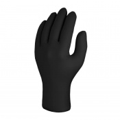 Skytec TX524 Powder-Free Black Medical Examination Gloves (Box of 100)