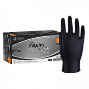 UCi Maxim Black Nitrile Disposable Mechanics Gloves (Box of 50)