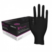 Unigloves GT003 Select Black Nitrile Gloves For Tattooing (Pack of 100)