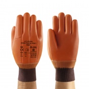 Ansell 23-191 Winter Monkey Grip Thermal-Lined Vinyl-Dipped Work Gloves