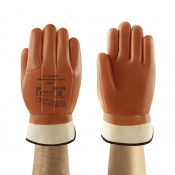 Ansell 23-193 Winter Monkey Grip Thermal-Lined Vinyl-Dipped Work Gloves