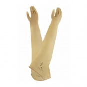 Ansell AlphaTec 55-106 Medium-Duty Natural Rubber Latex Gauntlet Gloves