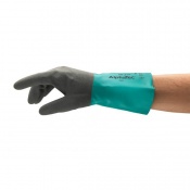 Ansell AlphaTec 58-270 Chemical-Resistant Gauntlet Gloves