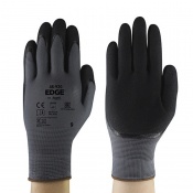 Ansell Edge 48-920 Nitrile Palm Dipped Polyester Liner Gloves