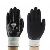 Ansell Edge 48-929 Double Dipped Cut-Resistant Oil Gloves