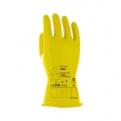 Ansell E014B Electrician Class 0 Black Insulating Rubber Gloves