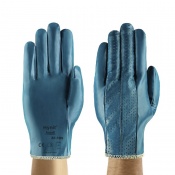Ansell Hynit 32-125 Slip-On Perforated Nitrile Work Gloves