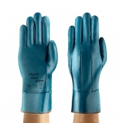 Ansell Hynit 32-800 Safety Cuff Nitrile-Coated Gloves