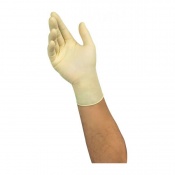 Ansell Microflex 63-864 Disposable Powder-Free Natural Latex Gloves