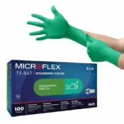 Ansell Microflex 73-847 Disposable Powder-Free Ergonomic Neoprene Gloves