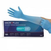 Ansell Microflex 93-243 Disposable Powder-Free Nitrile Gloves