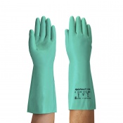 Ansell AlphaTec Solvex 37-695 Nitrile Chemical-Resistant Gloves
