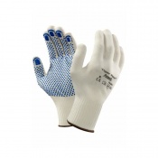 Ansell Tiger Paw 76-301 Polycotton PVC-Dot Work Gloves