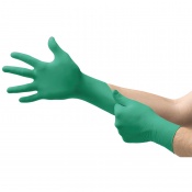 Ansell TouchNTuff 92-600 Disposable Powder-Free Nitrile Gloves
