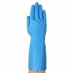 Ansell VersaTouch 37-510 Blue Nitrile Gauntlet Gloves