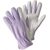 Briers Lavender Super Soft and Strong Leather Gardening Gloves B6980