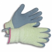 Clip Glove Cosy Chenille So Comfortable Ladies Latex-Coated Gardening Gloves