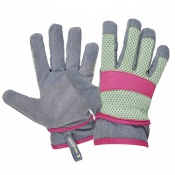 ClipGlove Cool Rigger Ladies' Faux-Suede Reinforced Outdoor Work Gloves