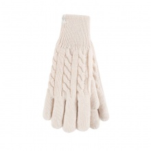 Heat Holders Willow Women's Cream Thermal Gloves