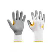 Honeywell CoreShield 22-7513W Nitrile Foam-Coated White Grip Gloves