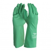 Juba H624NT Nature 0.2mm Green Biodegradable Nitrile Safety Gloves