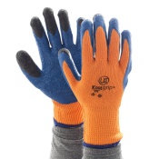 UCi KOOLgrip Orange Hi-Vis Cold Handling Grip Gloves (Pack of 10 Pairs)