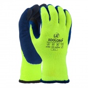 KoolGrip Hi-Vis Yellow Heat- and Cold-Resistant Gloves