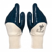 Mapa Titan 391 Nitrile-Coated Heavy Duty Oil-Resistant Gloves with Knitwrist