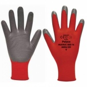 Polyco Matrix Red N Nylon Work Gloves MRN