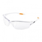 MCR Law 2 Clear Lens Scratch-Resistant and Anti-Fog Safety Glasses