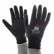 MCR SAFETY N96785M Coated Gloves,Foam Nitrile,9-1/2",M,PR 