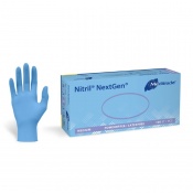 Meditrade NextGen Blue Disposable Nitrile Examination Gloves (Box of 100)