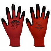 Polyco Matrix Red PU Work Gloves MRP (Case of 144 Pairs)