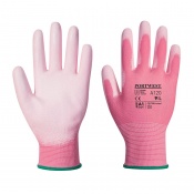 Portwest A120 Pink PU Palm Gloves