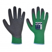 Portwest A140 Thermal Grip Green and Black Gloves